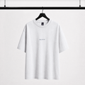 Dog Mum oversized white graphic tee front view — Fetch Club India
