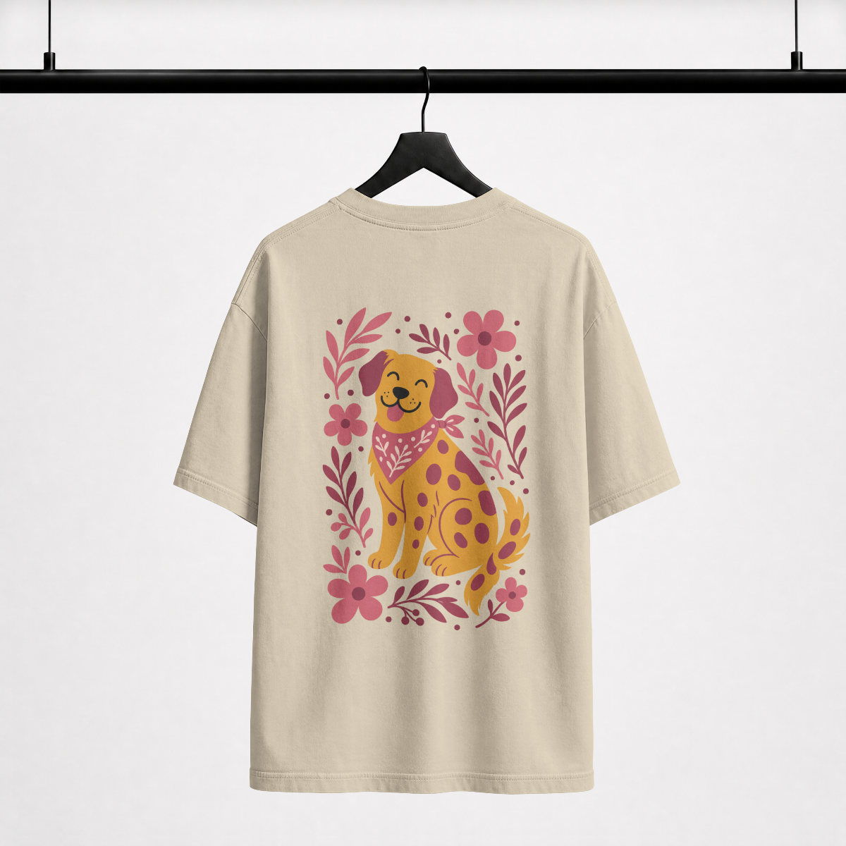 sorry I have to go I miss my dog - women's oversized t-shirt