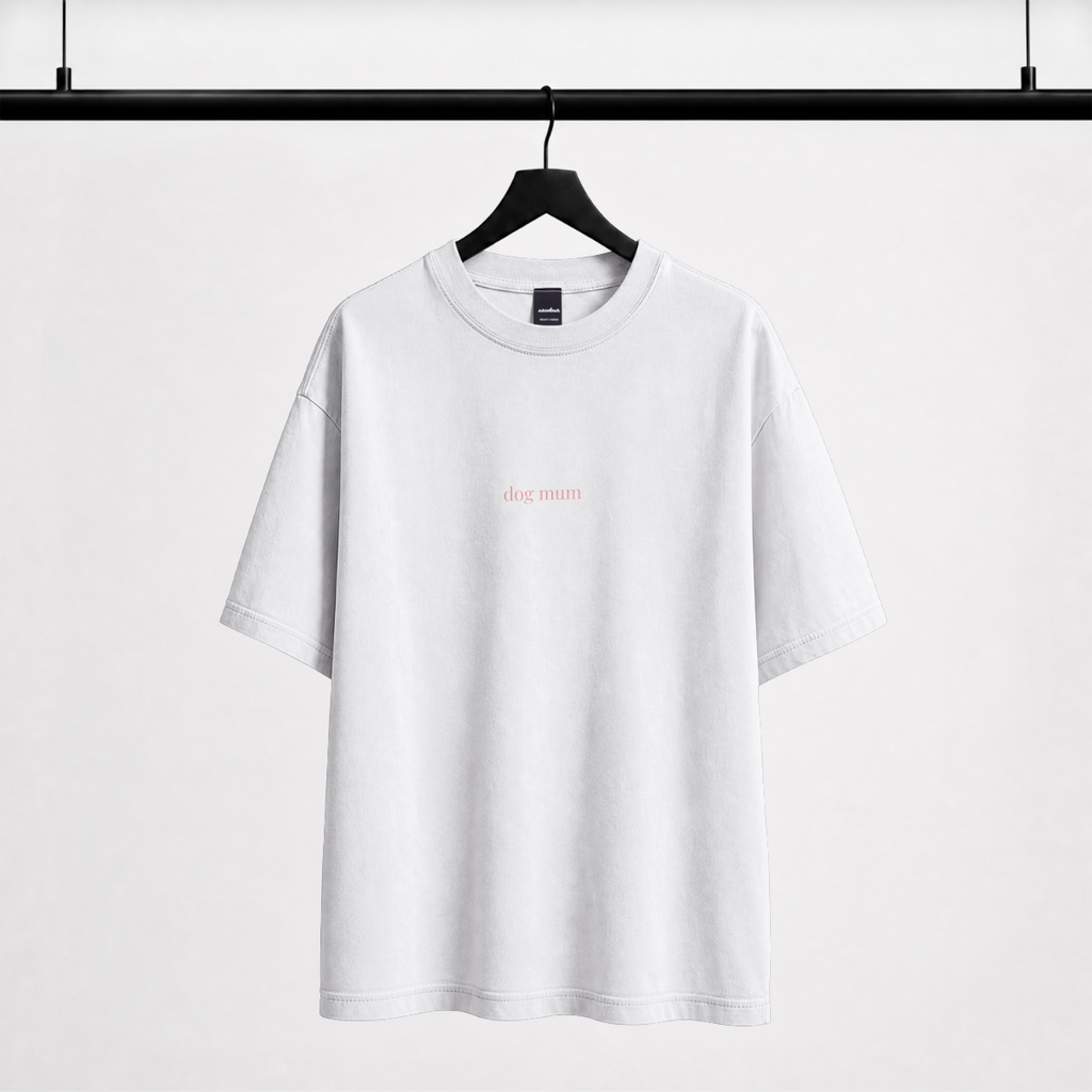 dog mum - women's oversized t-shirt