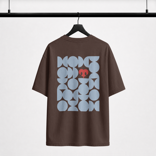 antisocial but friendly to dogs - men's oversized t-shirt