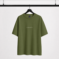 My Dog Said No oversized green graphic tee front view — Fetch Club India